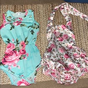 Toddler Girls Rompers